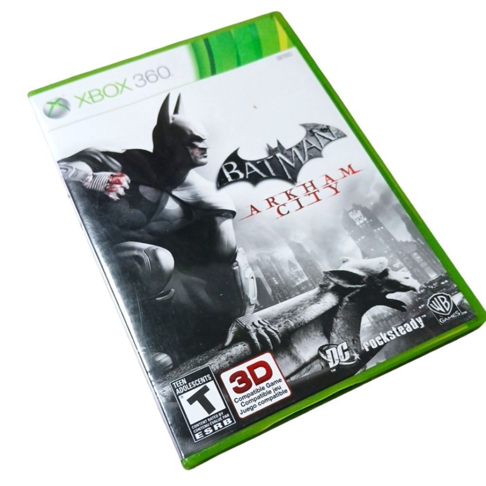 Batman Arkham Asylum & City Microsoft Xbox 360 Lot Of 2 CIB Games/Not‎ Tested